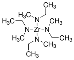 Tetrakis(ethylmethylamino)zirconium - CAS:175923-04-3 - TEMAZr, (EtMeN)4Zr, Tetrakis(EthylMethylAmido) Zirconium, Zirconium Ethylmethylamide